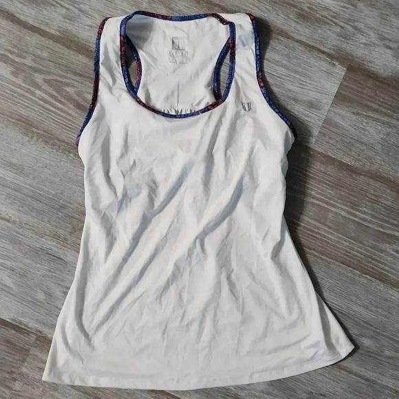 Eleven by Venus Williams Built-In-Bra Workout Tank Top - Picture 1 of 8
